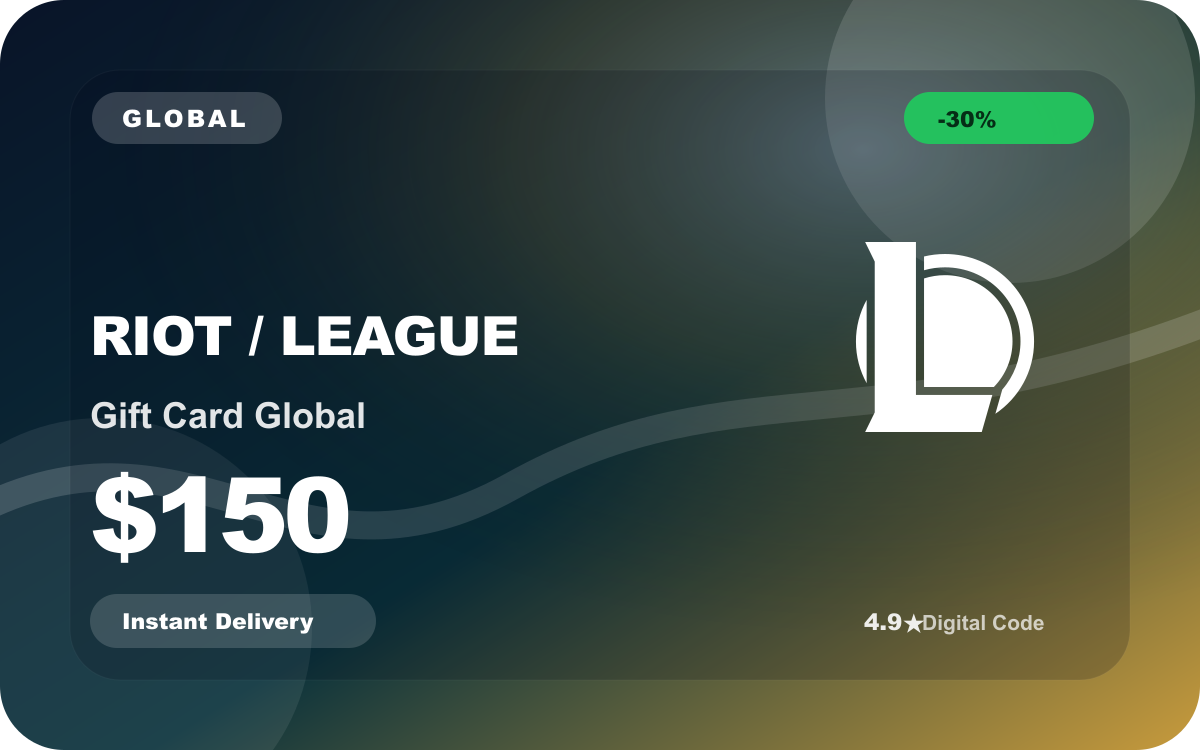 Riot Gift Card Global $150