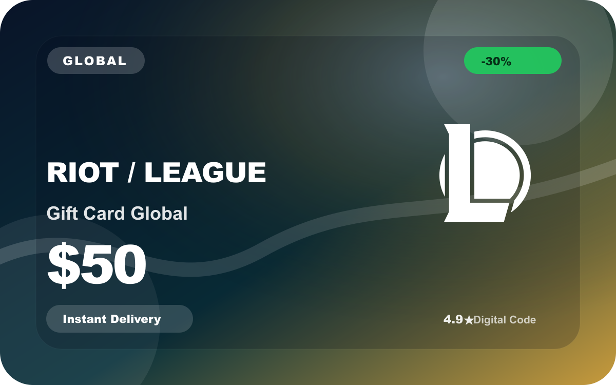 Riot Gift Card Global $50