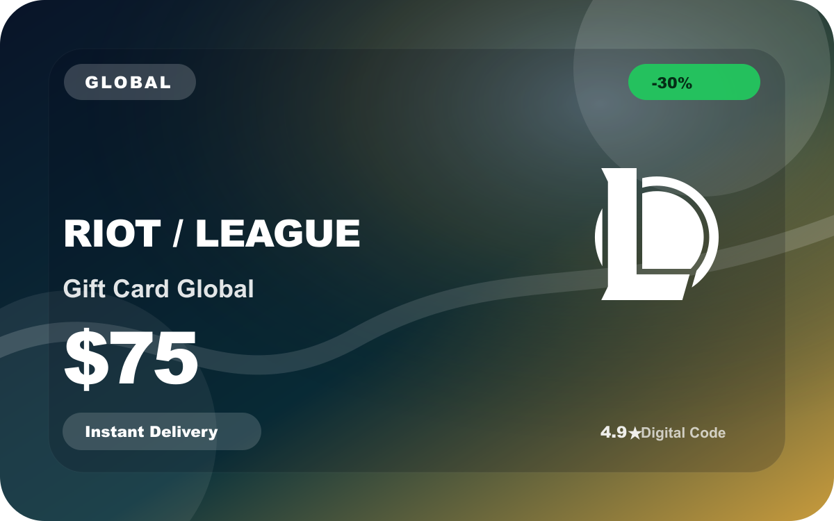 Riot Gift Card Global $75