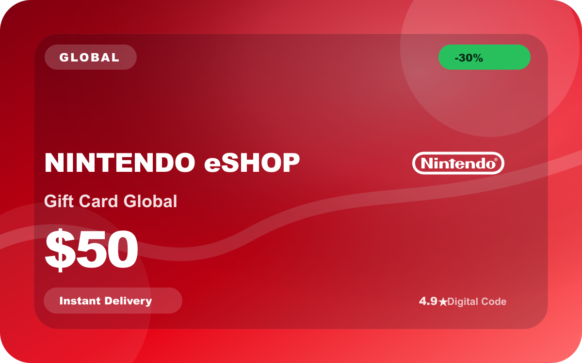Nintendo eShop Gift Card Global $50