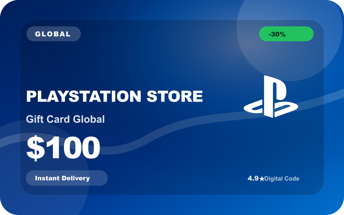 PlayStation Store Gift Card Global $100