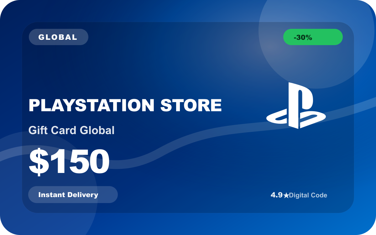 PlayStation Store Gift Card Global $150