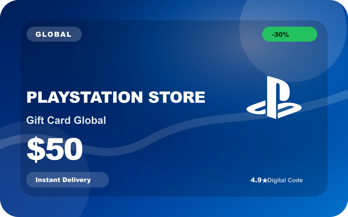 PlayStation Store Gift Card Global $50