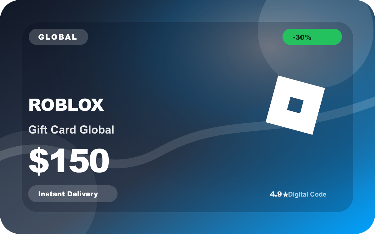 Roblox Gift Card Global $150