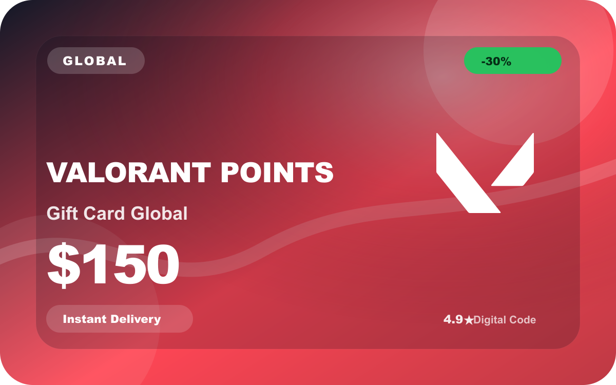 Valorant Points Gift Card Global $150