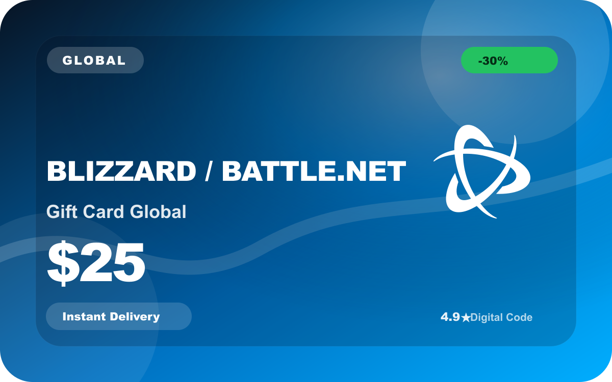 Blizzard Gift Card Global $25