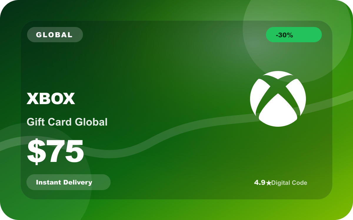 Xbox Gift Card Global $75